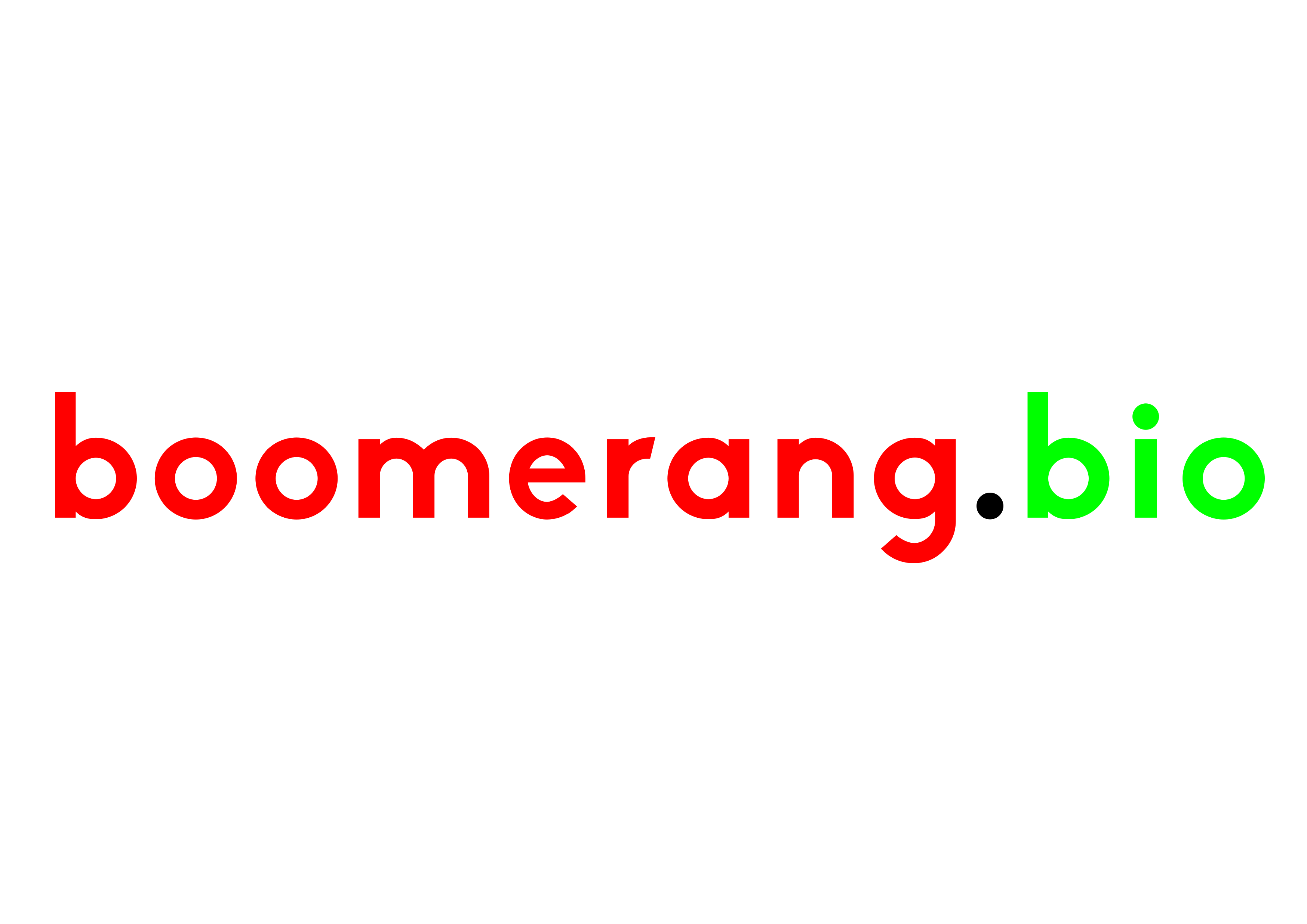 logo traiteur bio boomerang